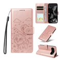 thumbnail image 1 of For Google Pixel 9 Pro Dog Embossing Leather Phone Case with RFID Blocking Card Slot Wallet Magnetic Clasp Lanyard Flip Stand Case,Pink,For Google Pixel 9 Pro, 1 of 8