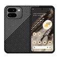 thumbnail image 1 of for Google Pixel 9 Pro Fold / Fold 2 Phone Case,Slim Hard PC + Soft TPU Lightweight Anti-Scratch Shock Absorption Carbon Fibre Durable Protective Case Wireless Charing Cover, Blacksilver, 1 of 7