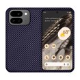 thumbnail image 1 of for Google Pixel 9 Pro Fold / Fold 2 Phone Case,Slim Hard PC + Soft TPU Lightweight Anti-Scratch Shock Absorption Carbon Fibre Durable Protective Case Wireless Charing Cover, Darkpurple, 1 of 7