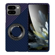 for Google Pixel 9 Pro Fold Case with Invisible 360° Rotatable Ring Holder Magnetic Kickstand, Compatible with Mag-Safe, Shockproof Protection Pixel 9 Pro Fold Phone Case for Women Men,