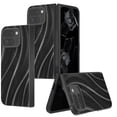 thumbnail image 1 of for Google Pixel 9 Pro Fold / Fold 2 Case, Luxury TPU + PC Shockproof Drop Protective Anti-Scratch Anti-Fingerprint Support Wireless Charging Lightwieght Slim Fit Hybrid Phone Case Cover, Black, 1 of 5