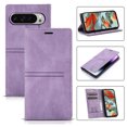 thumbnail image 1 of for Google Pixel 9 / 9 Pro Wallet Flip Case, Premium PU Leather Kickstand Card Slots Classic Business Magnetic Ultra Slim Full Body Protection Women Men Boys Girls for Google Pixel 9 / 9 Pro, Purple, 1 of 10