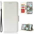 thumbnail image 1 of for Google Pixel 9 Pro XL Case, Classic Design PU Leather Wallet Magnetic Closure Flip Case with Kickstand Card Holder Slot Shockproof Protective Cover for Google Pixel 9 Pro XL - White, 1 of 5