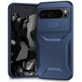 thumbnail image 1 of for Google Pixel 9 Pro XL Case, Heavy Duty Case with Camera Lens Sliding Cover, Shockproof Dropproof Non-Slip Military Grade Full Body Rugged Protection Cover Case for Google Pixel 9 Pro XL, Blue, 1 of 7