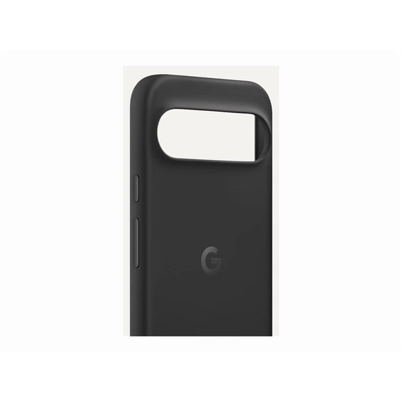 Google - Back cover for cell phone - polycarbonate shell, silicone, microfibre lining - obsidian - for Pixel 9 Pro XL
