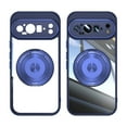thumbnail image 1 of for Google Pixel 9 Pro XL Magnetic Clear Case Compatible with MagSafe, Drop Protection Ultra Slim Shockproof Anti-Scratch Phone Case with Camera Lens Protector Dust-Proof for Men Women - Blue, 1 of 8