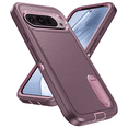 thumbnail image 1 of For Google Pixel 9 Pro XL Military Grade Dual Layer Shockproof Phone Case Build With Kickstand Dustproof Drop Proof Protective Cover for Pixel 9 Pro XL 2024 6.8"(Purple/Pink), 1 of 8