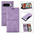 thumbnail image 1 of for Google Pixel 9 Pro XL Wallet Case Cover, Luxury Wallet Case with Card Holder Magnetic Clasp Kickstand PU Leather Folio Protective Phone Case for Google Pixel 9 Pro XL, Purple, 1 of 10