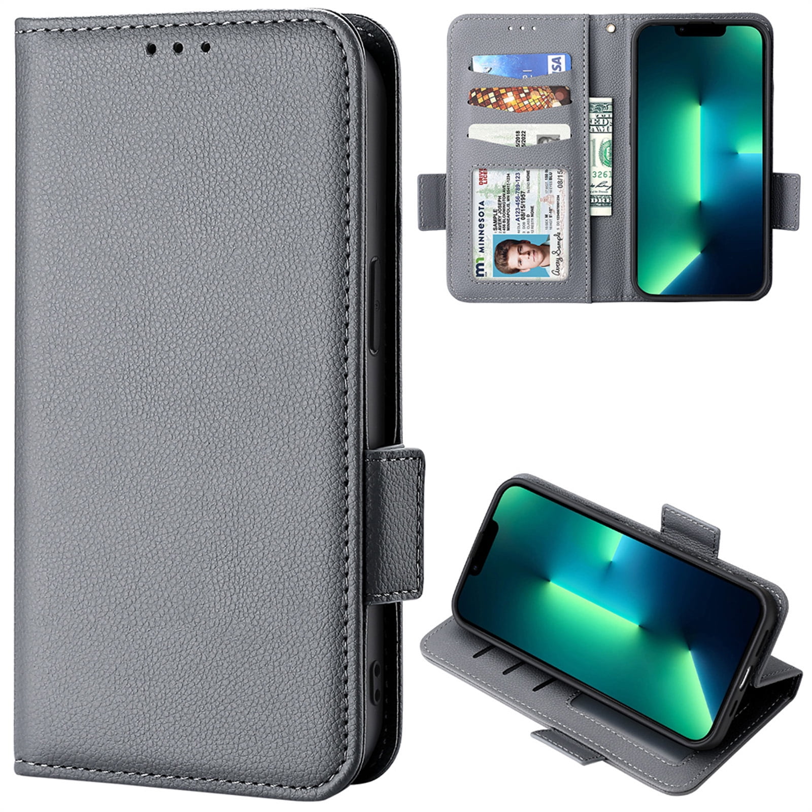 Custodia Con Scomparti Carte E Banconote Cover Pixel 9 Pro Xl Custodia NALIA Granite Per Google Pixel 9 Pro XL - Antiurto Con MagSafe E Supporto Integrato Custodia Antiurto Custodia Con Protezione 360