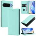 thumbnail image 1 of for Google Pixel 9 Pro XL Wallet Case with RFID Blocking Card Slots, Fashion PU Leather Flip Kickstand Magnetic Phone Cover Women Men, Support Wireless Charging, Full Body Protection - Mint, 1 of 11