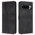 thumbnail image 1 of for Google Pixel 9 Pro XL Wallet Flip Case with 2 Lanyard, Vintage Premium PU Leather Card Slots Kickstand Magnetic 360 Protection Case Cover for Google Pixel 9 Pro XL Men Women, Black, 1 of 9