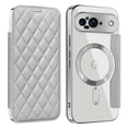 thumbnail image 1 of For Google Pixel 9 Wallet Cell Cover, RFID Blocking, PU Leather,Compatible With MagSafe , With Flip Cover Multi-Card Slots Pocket, Ultra Thin Magneti Protective Cover,Grey,For Google Pixel 9, 1 of 8
