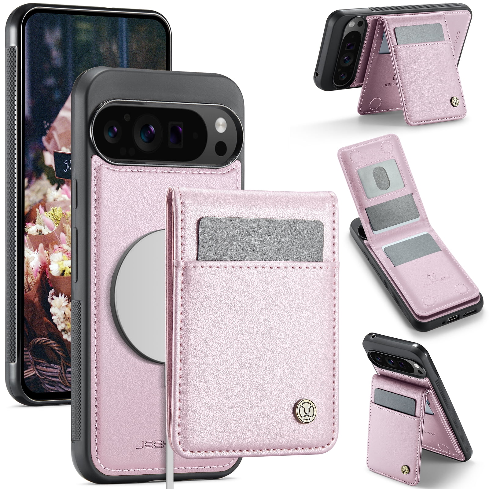 Aazon.co: ZZXX For Sasung Galaxy S23 Wallet Case With RFID Blocking Card Slot PU Leather