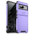 thumbnail image 1 of for Google Pixel 9A Case, Slide Camera Cover Protector Military Grade Non-Slip Anti-fall Anti-scratch Drop Proof Shockproof Protective Hybrid Bumper Phone Case for Google Pixel 9A,Purple, 1 of 9