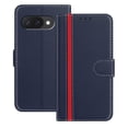 thumbnail image 1 of for Google Pixel 9A Case Wallet with Card Holder, Business PU Leather Kickstand Magnetic Closure Shockproof Folio Book Style Protective Purse Cover Case for Google Pixel 9A, Blue, 1 of 9