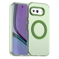 thumbnail image 1 of For Google Pixel 9a 6.3" Case ,[Compatible with MagSafe] Cute Candy Color Drop Protection Slim Anti-Slip Shockproof Magnetic Phone Case,Green,For Google Pixel 9a, 1 of 7