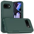 thumbnail image 1 of for Google Pixel 9a Back Case, Luxury Ultra Slim PC + TPU Double-Layer Anti-Fall Shockproof Drop Protective Lightweight 2 In 1 Phone Case Cover for Google Pixel 9a, Darkgreen, 1 of 5