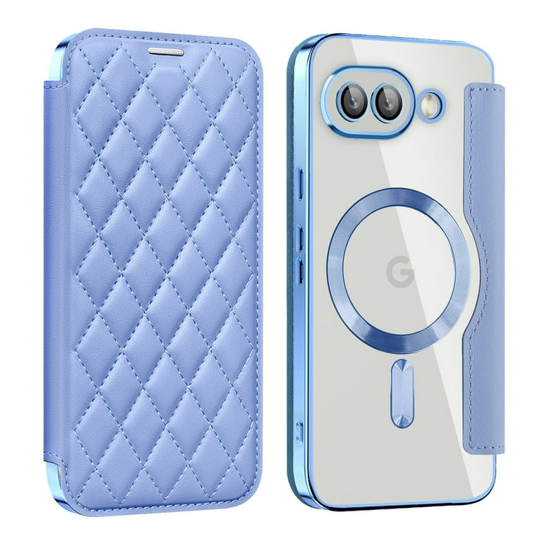 for Google Pixel 9a Case Compatible with Magsafe, Slim Fit Flip