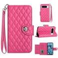 thumbnail image 1 of for Google Pixel 9a Wallet Case, Elegant Card Holder Cash Slot PU Leather Kickstand Wrist Strap Shockproof Protective Flip Women Girls Case Cover for Google Pixel 9a, Rose, 1 of 7