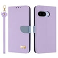 thumbnail image 1 of for Google Pixel 9a Wallet Case, Magnetic Closure & Adjustable Kickstand & Card Slots & Shoulder Strap & Wrist Strap Full Body Protection Rugged Phone Case for Google Pixel 9a, Purple, 1 of 10