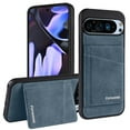 thumbnail image 1 of for Google Pixel 9a Wallet Phone Case with Card Holder, [RFID Blocking PU Leather Protection][Back Flip Magnetic Cases] Kickstand Shockproof Women Men Slim Cover for Google Pixel 9a - Blue, 1 of 8