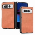 thumbnail image 1 of for Google Pixel Fold Case,Cute Woven Pattern Case for Women Men,Bumper,Soft Shockproof Camera Protection Phone Case TPU Anti-Bump Silicone Wireless Charging Case for Google Pixel Fold,Brown, 1 of 8