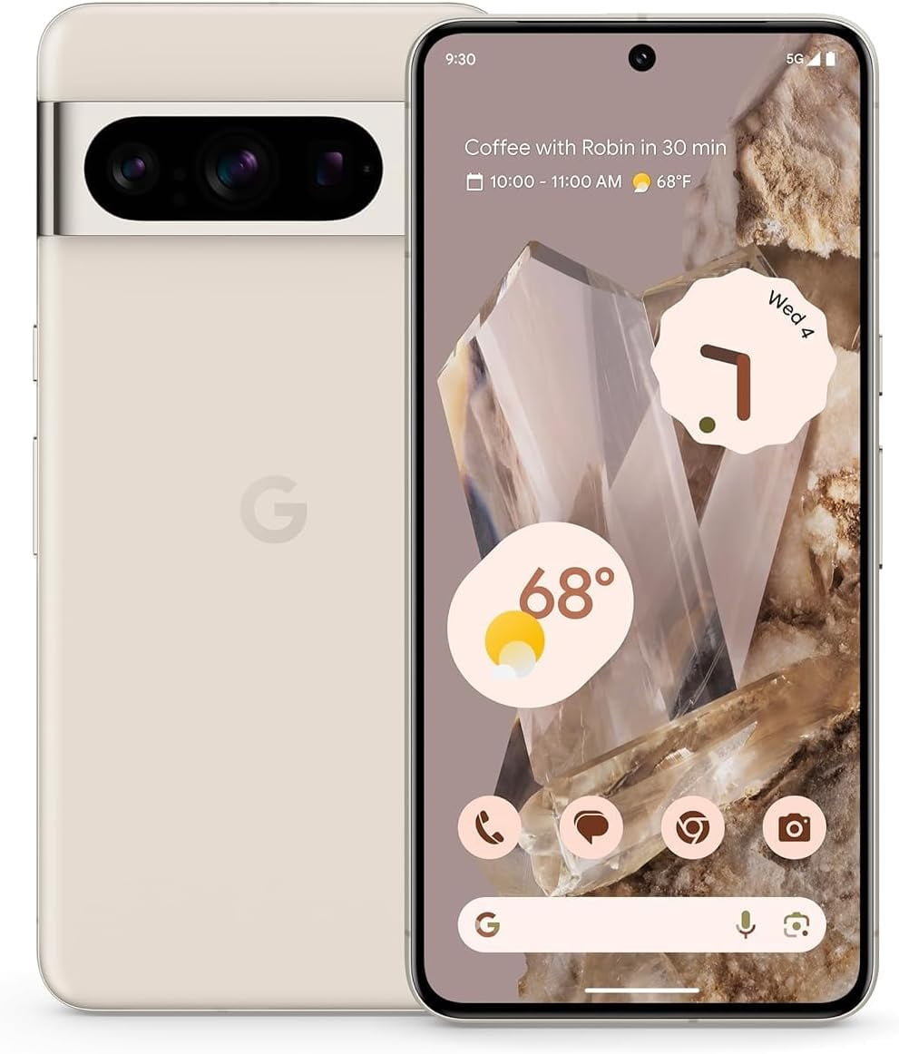 Google Pixel 8 Pro 5G Smartphone, 128GB, Brown, 6.7-inch display