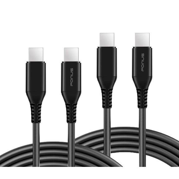 For Google Pixel Tablet 11" (2023) - 6ft and 10ft Long PD USB-C Cables Fast Charge TYPE-C to TYPE-C Cord Power Wire USB-C to USB-C Data Sync High Speed