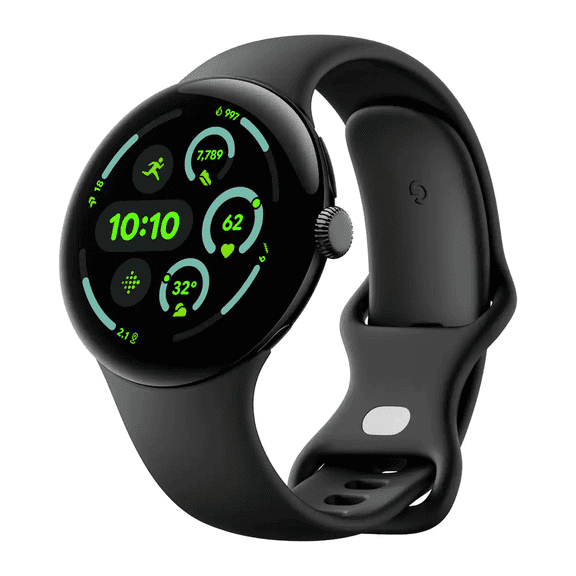 Pre-Owned Google Pixel Watch 3 GPS 45MM Matte Black Obsidian (Fair)
