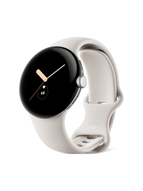 Watch 41mm Smartwatch with WiFi, GPS, BT and Heart Rate Monitor in Bulk Packaging (Silver Chalk)