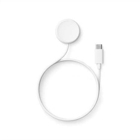 5W USB-C Magnetic Charging Cable for Google Pixel Watch - Snow