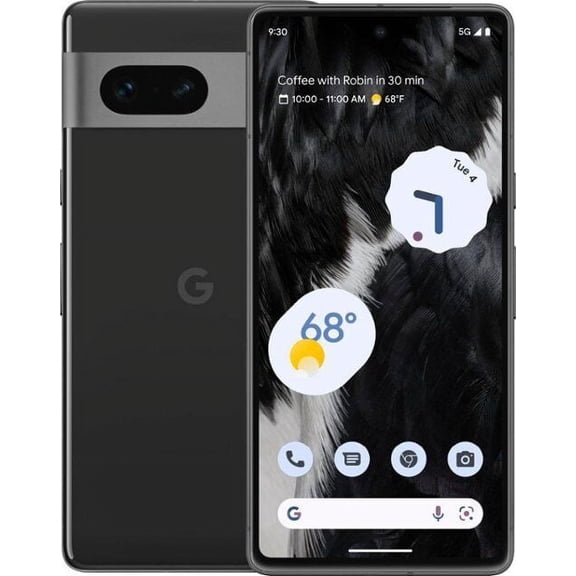 Restored Google Pixel7 Pro 5G GA03453-US 128GB Black - Factory Unlocked Cell Phone - Excellent Condition (Refurbished)