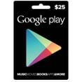 thumbnail image 1 of Google Play $25 Gift Card, 1 of 2