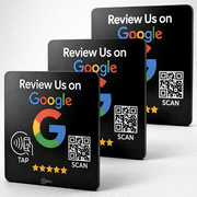 Google Review Nfc Sticker 2x2&ndash; Tap to Review System for Businesses