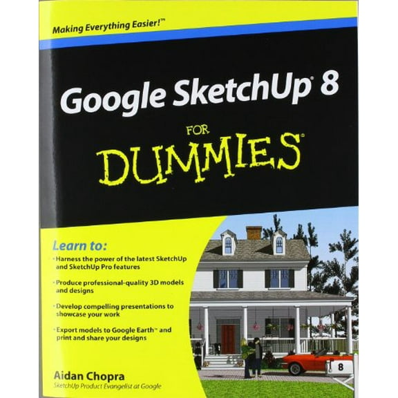 Pre-Owned Google SketchUp 8 For Dummies (Paperback) 0470916826 9780470916827