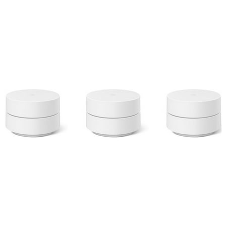 Google - Wifi - Mesh Router (AC1200) - 3 pack - White