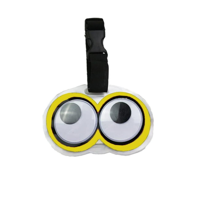 Googly Eyes Luggage Tags, Fun Way to Find Suitcase and Travel Bags