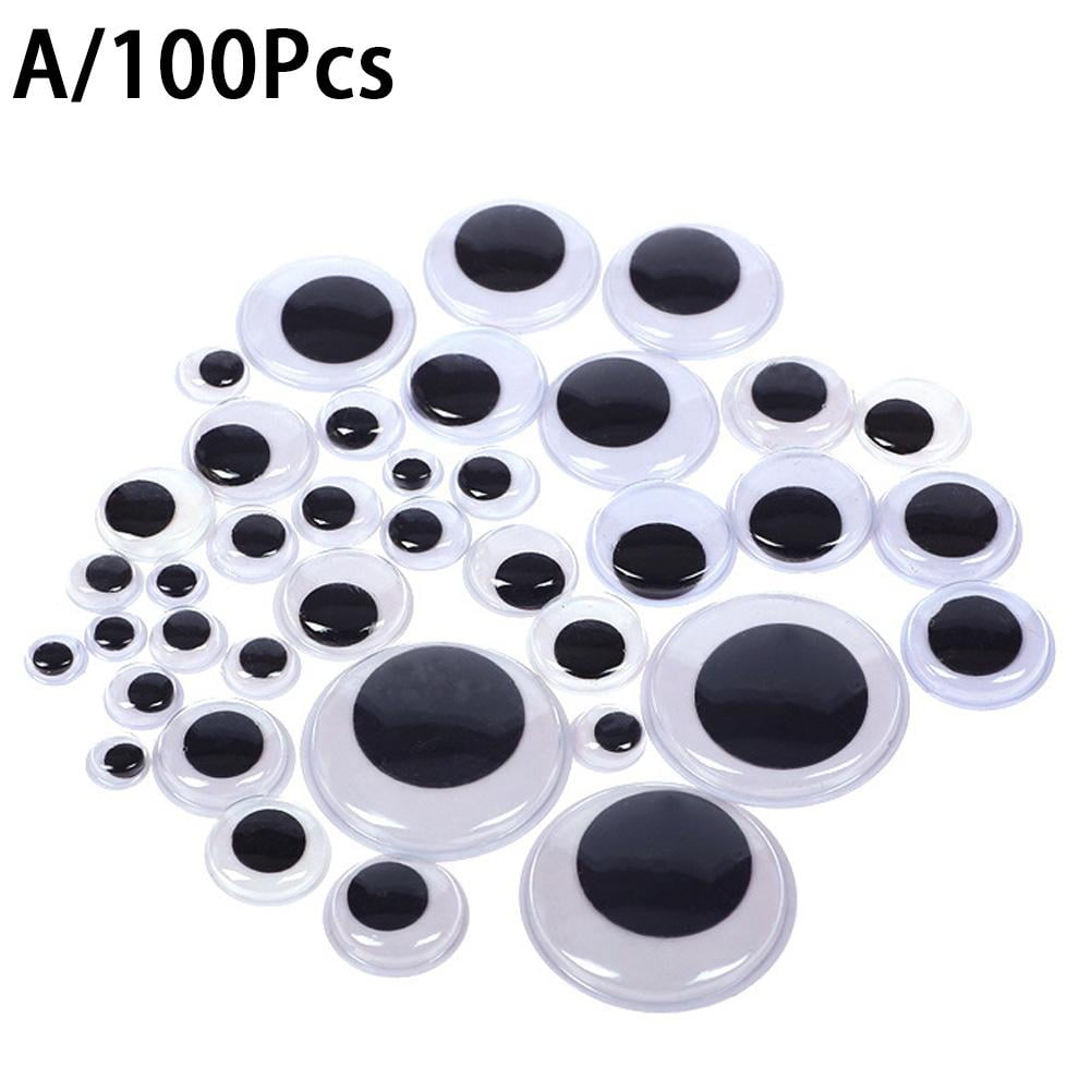 Googly Eyes Self Adhesive 620mm Discount Pack Size 100Pc Stick Type