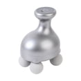 thumbnail image 1 of Goohae 4-Head Handheld Deep Tissue Massager, Percussion Muscle Massage Gun with 6 Speeds & Reverse Thrust, for Shoulder, Neck, Back, Leg Pain Relief, Gift for Family, Grey, 16*10, 1 of 9