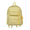 thumbnail image 1 of Goohae Backpack, Backpack for School Large Capacity Backpack for Women & Men - Fits 15.6" Laptop, Water-Resistant, Great for School & Travel Yellow, 1 of 9