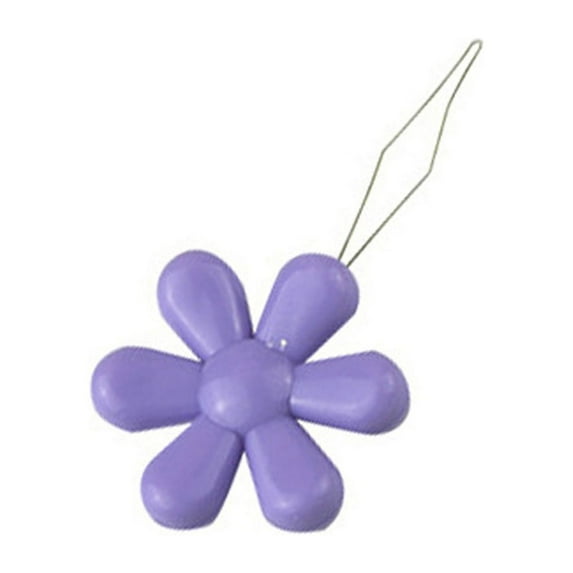 Goohae Colorful Flower Threader Needle - Sewing Kit Accessory for Easy Threading - Stationery Supplies