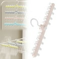 thumbnail image 1 of Goohae Drying Rack Clearance! Drying Rack Clothing Multifunctional Balcony Socks Drying Clip 20-Peg Laundry Hanger for Small Spaces And Apartments B, 1 of 1