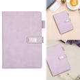 thumbnail image 1 of Goohae Leather Bound Work Planner, A5 Executive Notepad – Customizable Diary for Business, Travel & Personal Journaling, Executive Journal, , Purple, 1 of 9