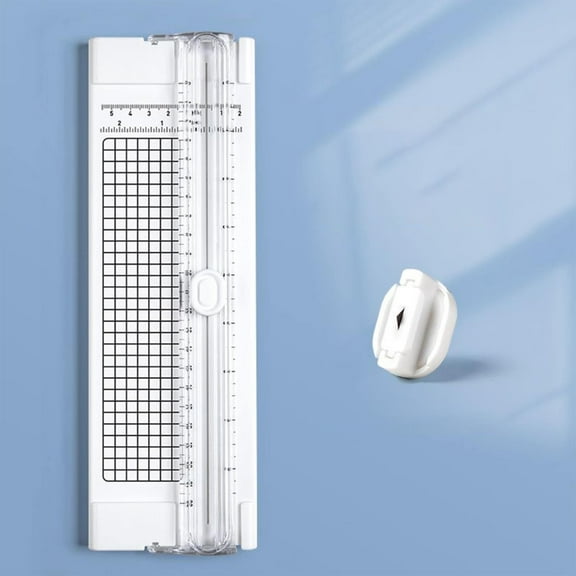 Goohae Paper Trimmer Cutter, A4 Paper Cutter Mini Non Slip Ruler for Diy Crafts Photo Trimmer Office Home Stationery Paper Trimmer,Under $5,P