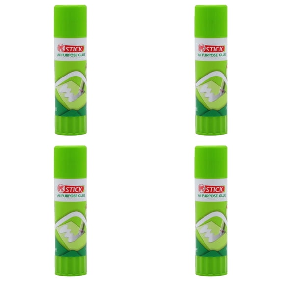 Goohae Solid Glue Glue Stick Solid Adhesive Glue Sticks - Multi-Purpose for 3D Printing, Crafts, ,Green 4