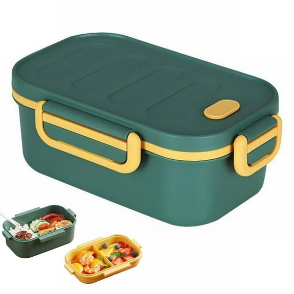 Goohae Storage Box Clearance! Storage Boxes Plastic Lunch Box Bento Container for Office Picnic And Meal Prep B