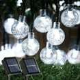 thumbnail image 1 of GooingTop 2 Pack Solar Outdoor String Lights Waterproof,58FT 120LED Patio Lights Solar Powered for Gazebo Yard Garden Tree Decor（White), 1 of 7