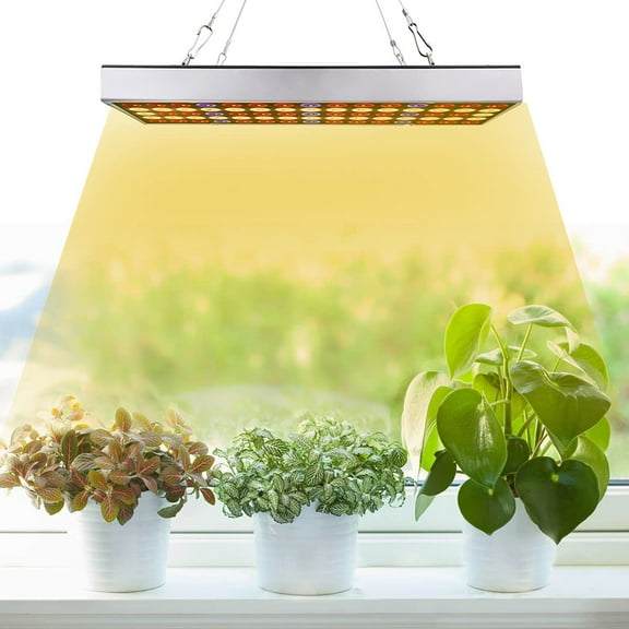 GooingTop LED Grow Lights,Hanging Plant Grow Light,Sunlike Full Spectrum Grow Light with IR & UV LED Bulbs for Indoor Plants,Seeding,Veg,Succulents