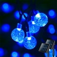 thumbnail image 1 of GooingTop Outdoor 30 ft Solar Powered Waterproof LED String Lights (2 Pack), 1 of 8