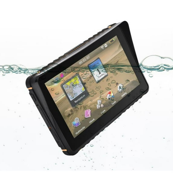 2-in-1 Motorcycle/Car Navigation Waterproof Navigation for Car, Vehicle , Motorcycle Satellite Navigation System with Mount Kit, Voice Turn Direction Reminder, Truck Route, North America M